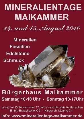Mineralientage Maikammer 2010