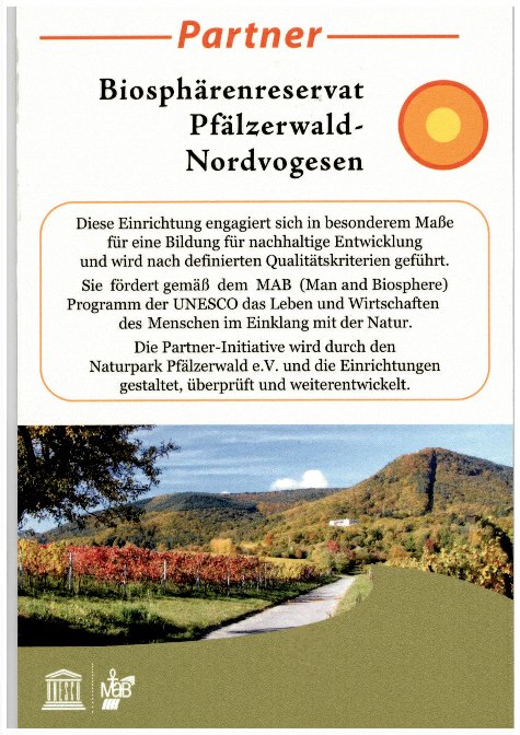 Türschild Partnerbetrieb